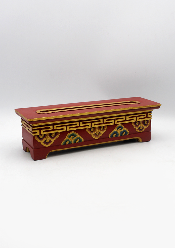 Traditonal Tibetan  Handcrafted Wooden Incense Burner
