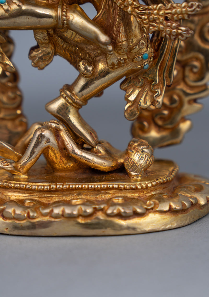 Fully Gold Plated Kurukulla Statue