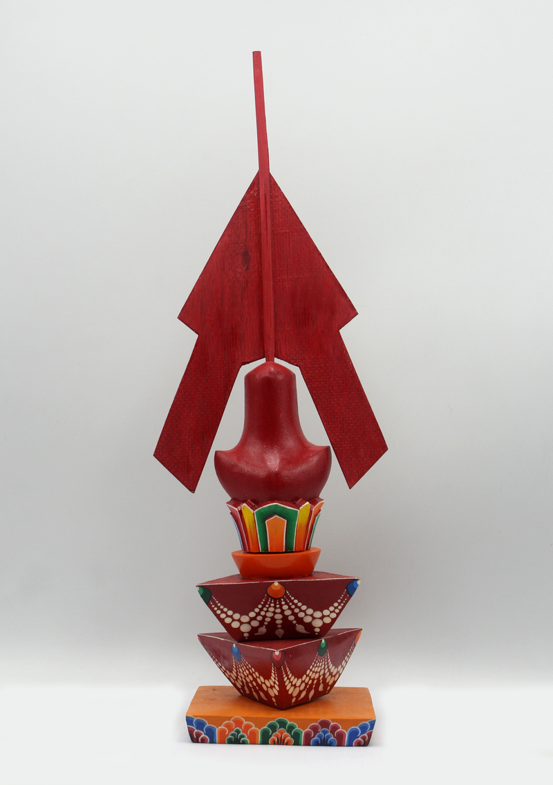 Handpainted Buddhist Ritual Torma Set