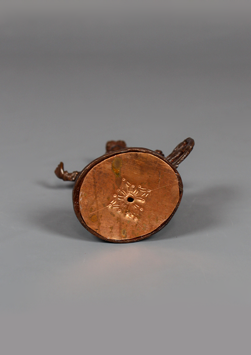 Copper Oxidized Dancing Tara Statue 5"H
