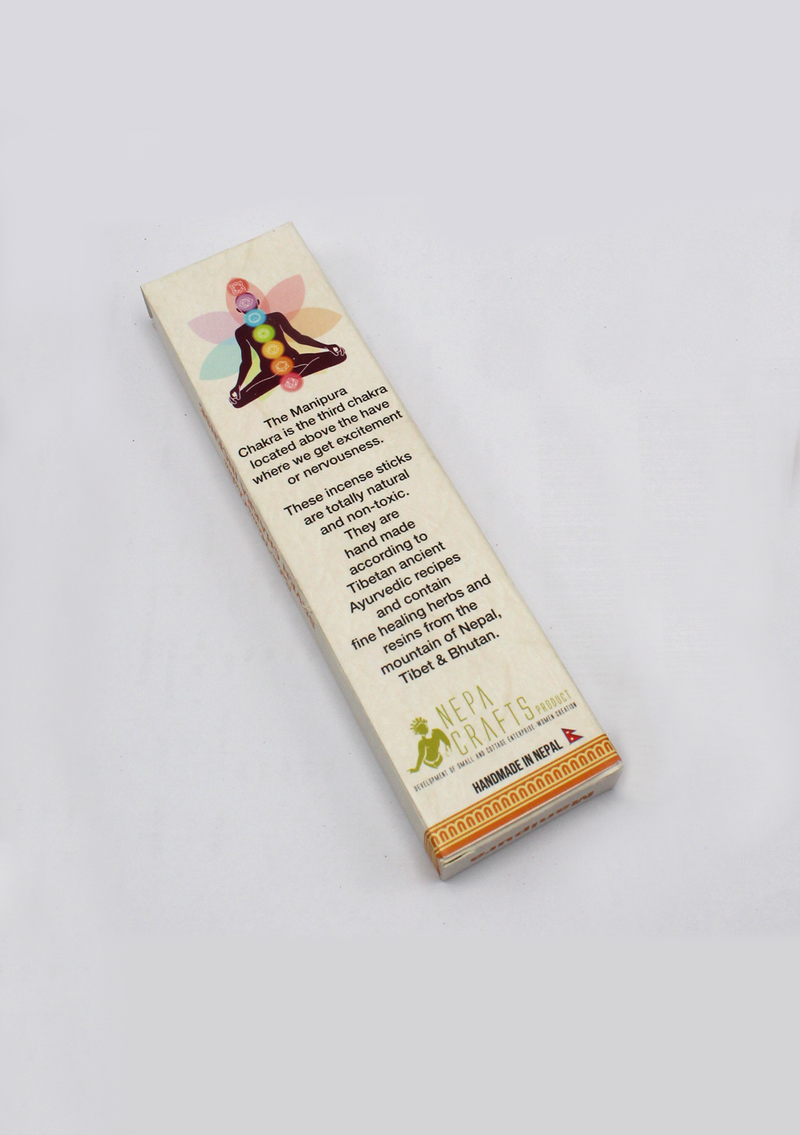 Manipura Solar Plexus Chakra Tibetan Incense