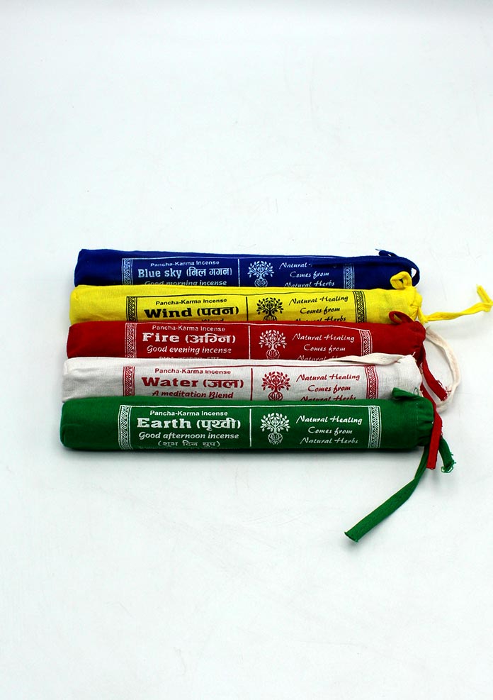 Five Elements (Pancha Karma) Tibetan Incense Sticks
