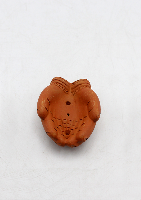 Hand Shaped Terracotta Incense Burner