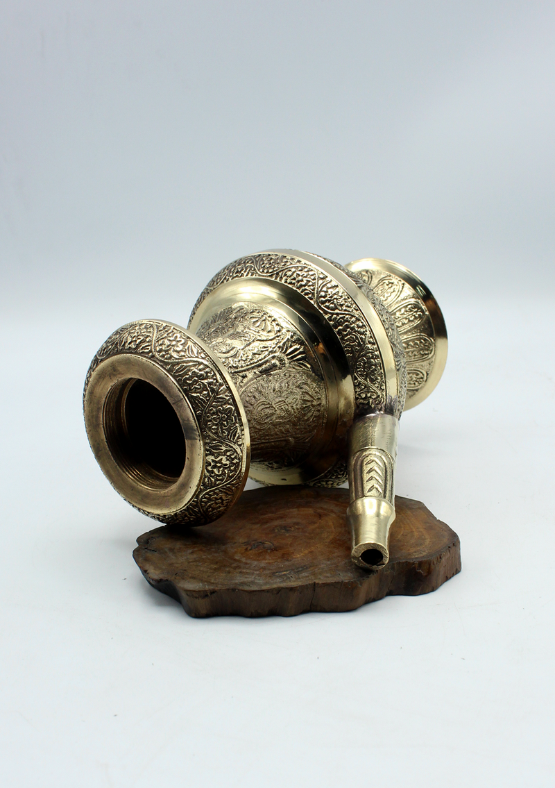 Newari Karuwa Brass Water Pot | Handcrafted Ritual Vessel from Nepal