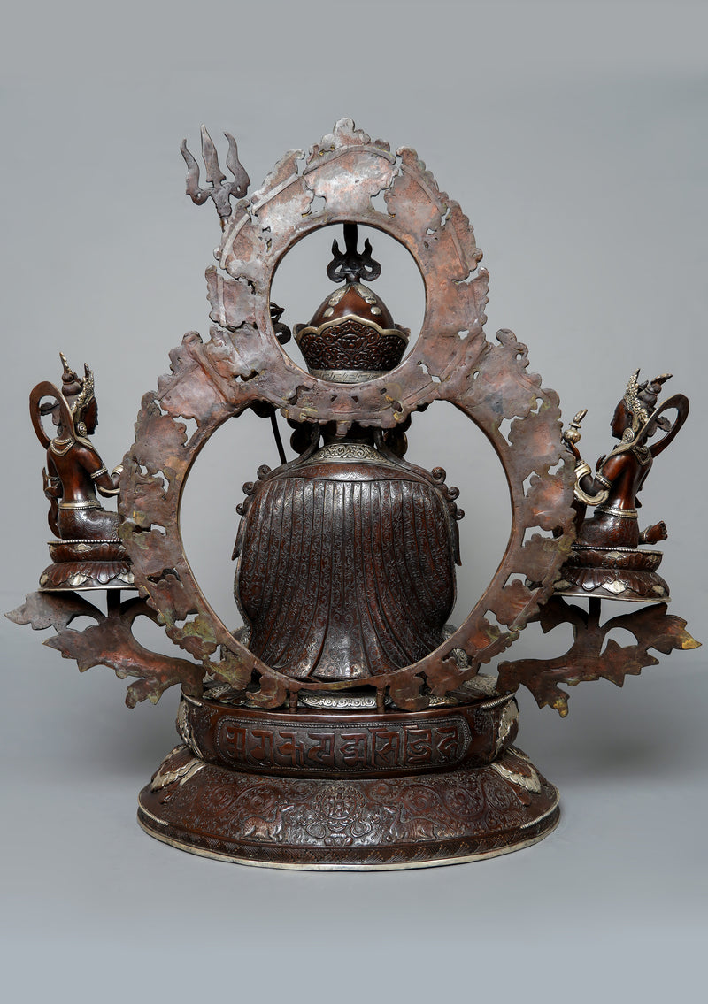 Masterpiece Zhange Dorjee Statue 1.8 feet high