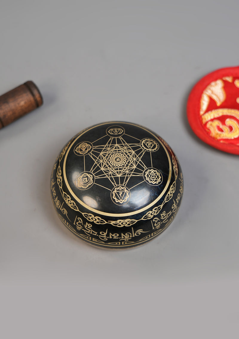 Tibetan Chenrezig Singing Bowl