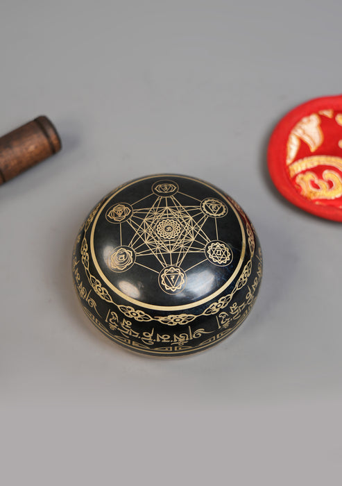 Tibetan Chenrezig Singing Bowl