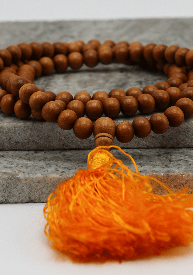Sandalwood Tibetan Prayer Mala-Scented Aroma