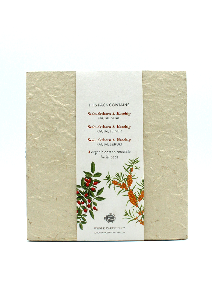 Himalayan Botanicals Seabuckthorn and Rosehip Facial Set