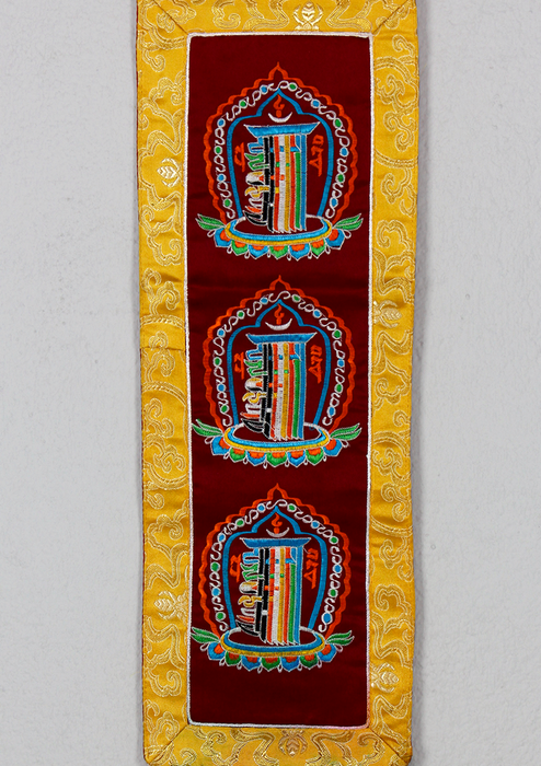 Kalachakra Brocade Wall Hanging