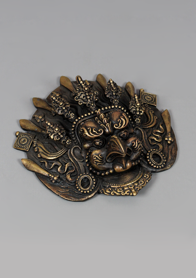 Brass Garuda Wall Hanging Mask