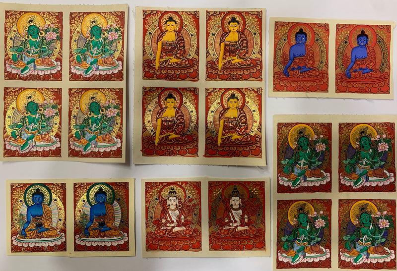 Mini Thangka Custom Listing - 4 x 5cm