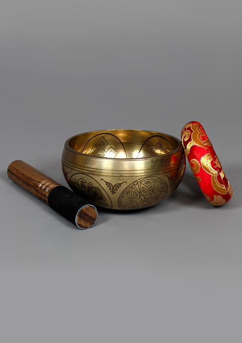 Shakyamuni Buddha Singing Bowl 4" D