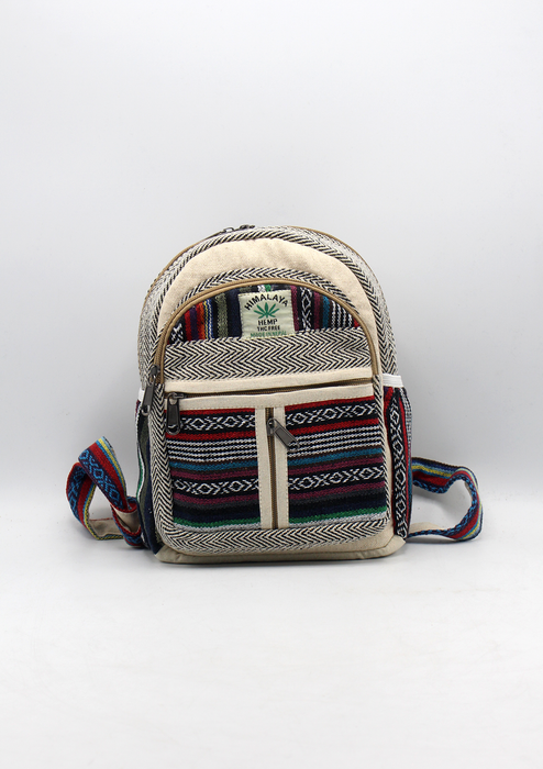 Bhutanese Design Punte Hemp Bag