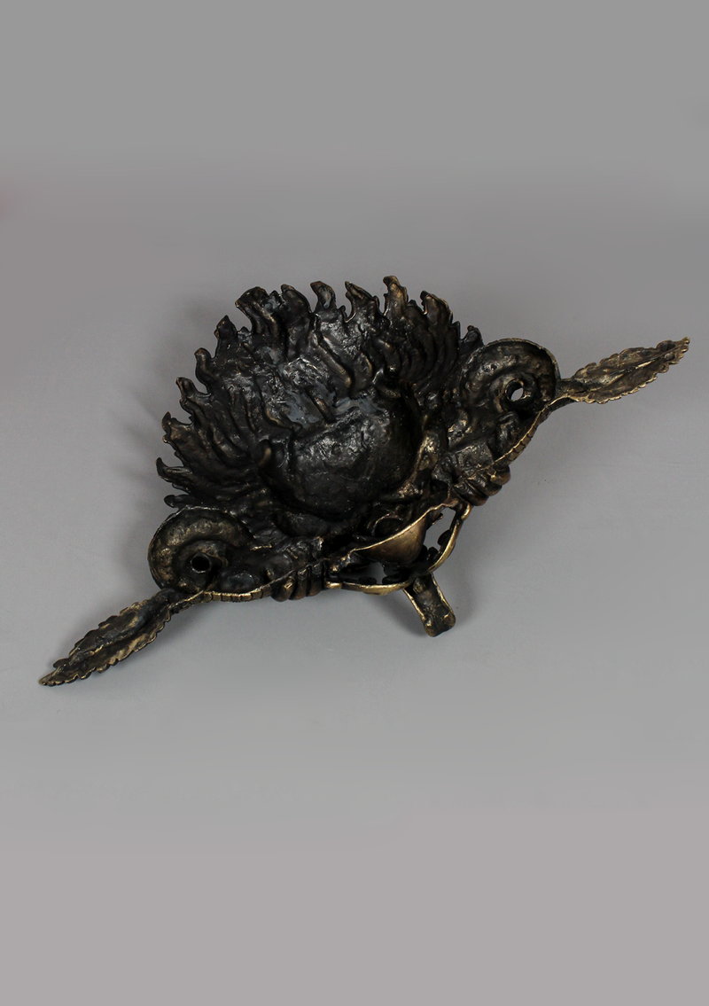 Brass Chhepu Wall Hanging Mask