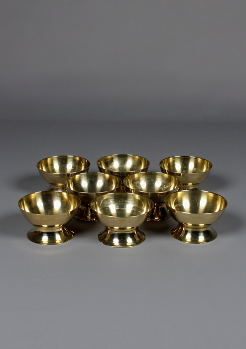 Newari Aila Khwola   Liquor Brass Cup  by Tamrakar family