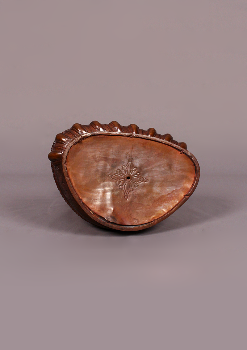 Oxidized Copper 8 Auspicious Symbol Medicine Buddha Statue