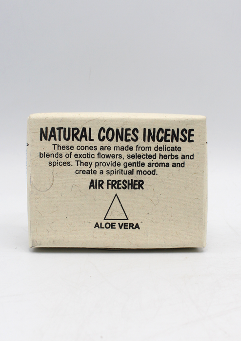 Aloe Vera Tibetan Natural Cone Incense