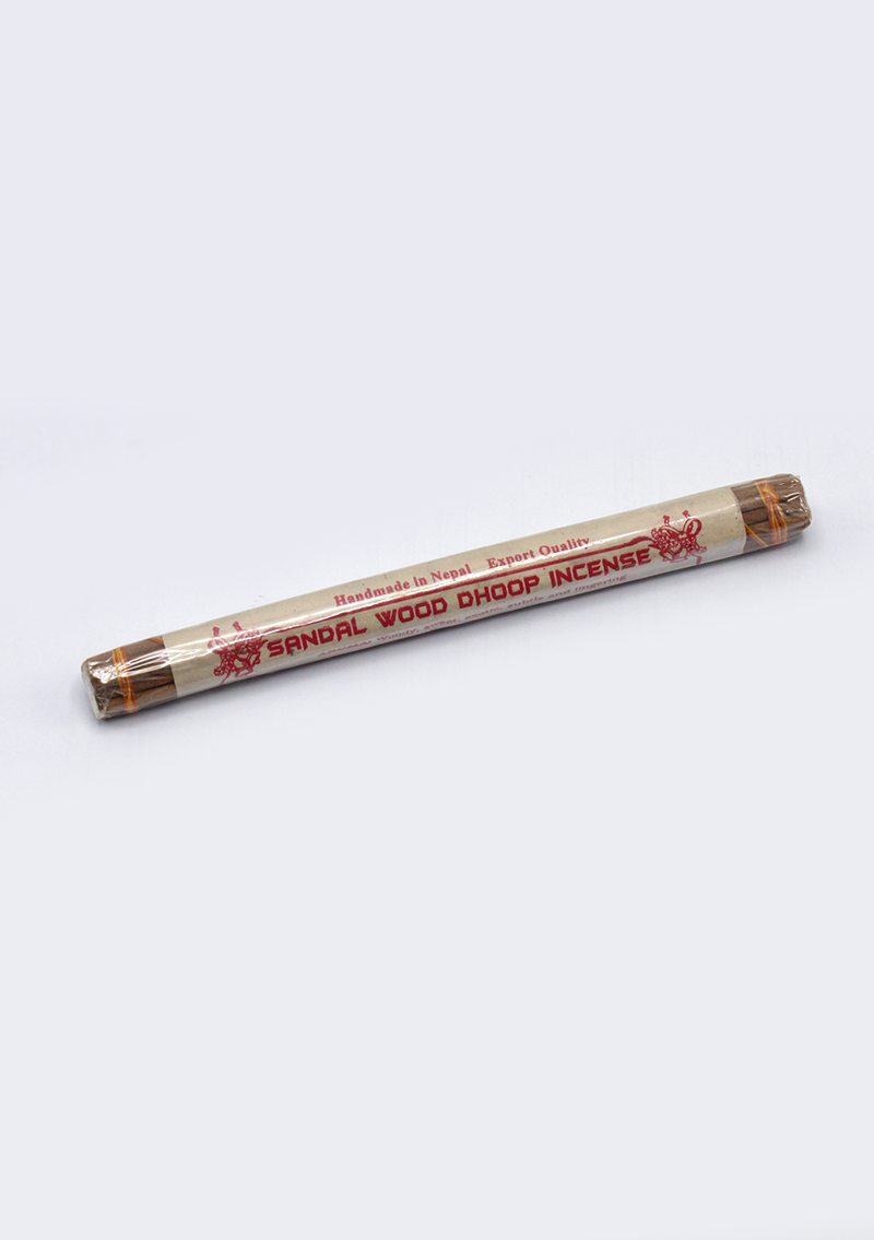 Set of 5 Natural Aromatic Incense Sticks with Wooden Holder