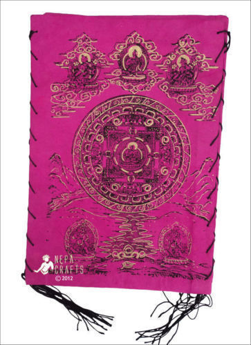 Square Mandala Print Lokta Paper Lamp Shade