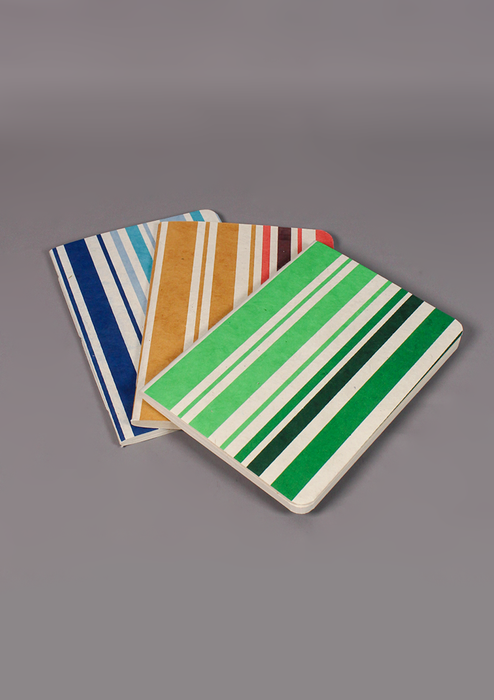 Vertical Lines Design Lokta Paper Journal