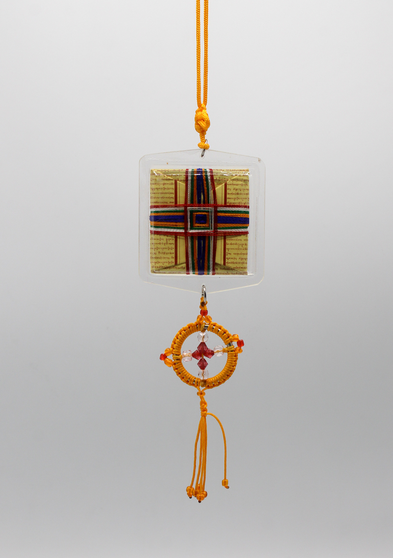 Guru Rinpoche Tibetan Protector Car Hanging
