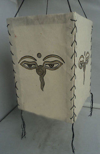 Buddha Eyes Lokta Paper Lamp Shades