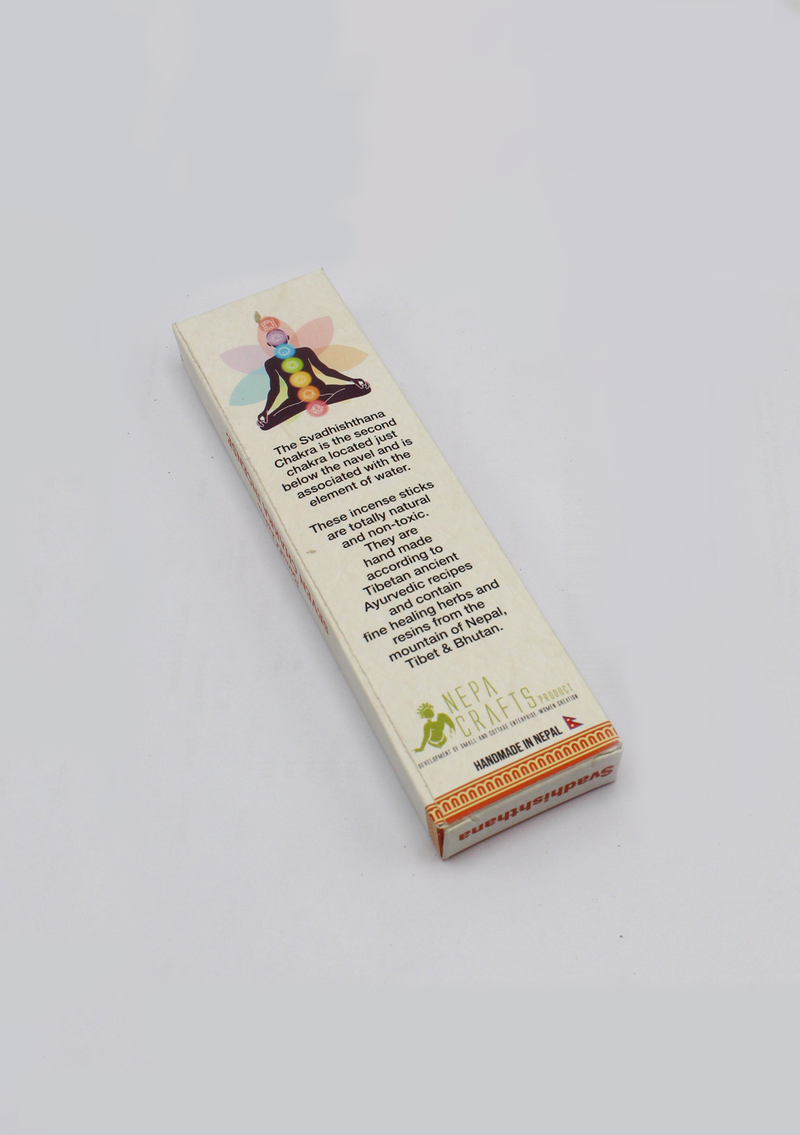 Svadhishthana Sacral Chakra Tibetan Incense