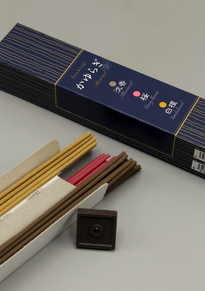 Kayuragi Sandalwood Agarwood and Cherry Blossom Japanese Incense