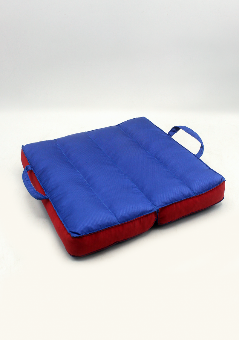 Blue Foldable Meditation Cushion