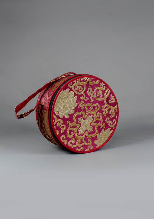 White Tara  Thangka Painting Singing Bowl E Note Purple