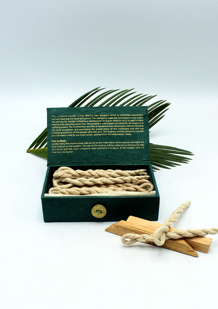 Palo Santo Rope Incense Ecuadorian