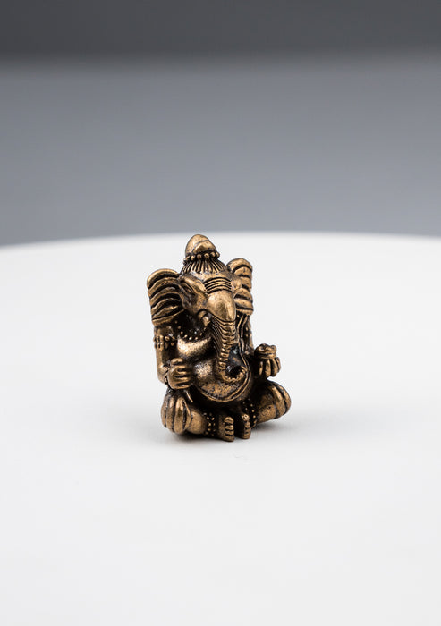 Brass Mini Hindu God Statues 1"