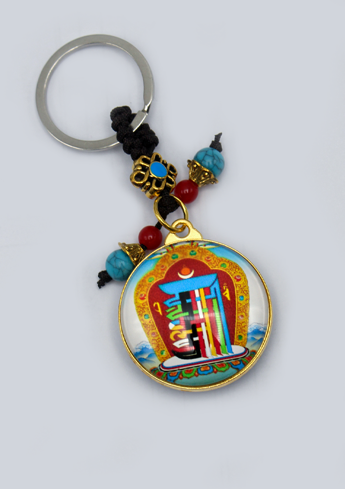 Tara Chenrezig   Kalachakra   Buddhist Key Chain