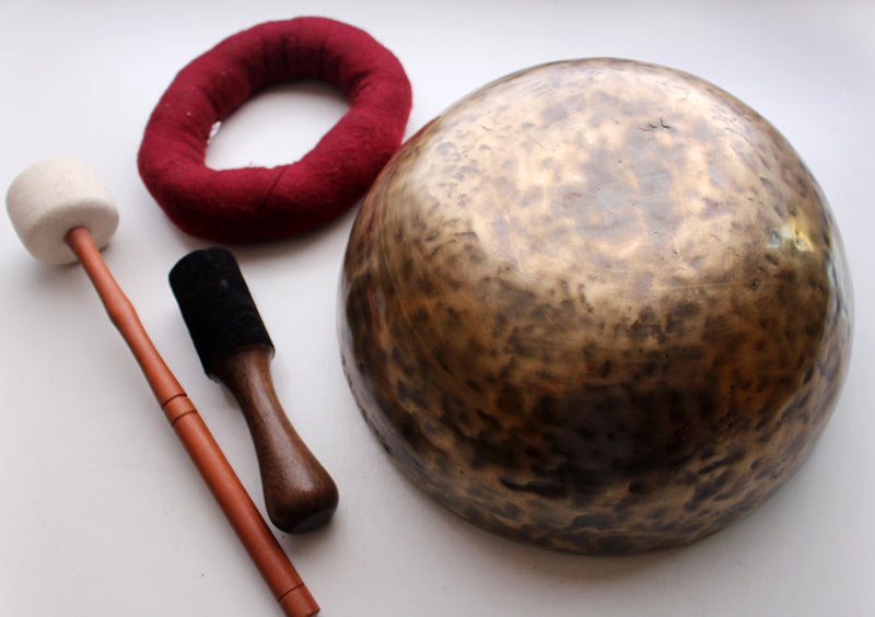 Tibetan Full Moon Healing Singing Bowl Note G