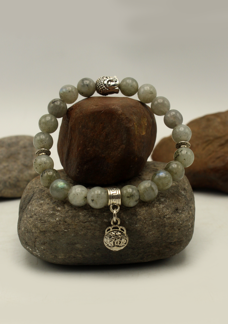 Labradorite Stones Wrist  Bracelet