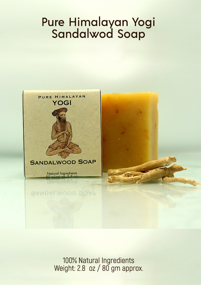 Pure Himalayan Yogi Sandalwood Herbal Soap