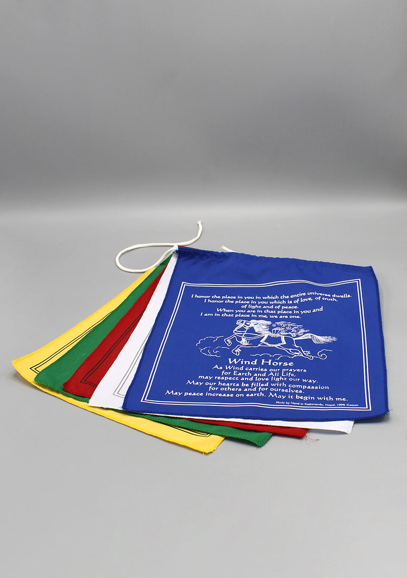 Tashi Delek Tibetan Cotton Prayer Flags
