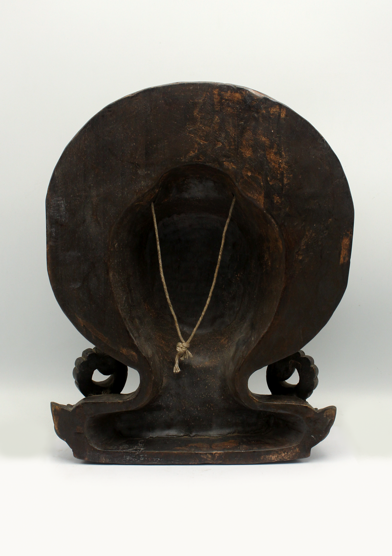 Handcarved Wooden Tara Wall Hanging Mask