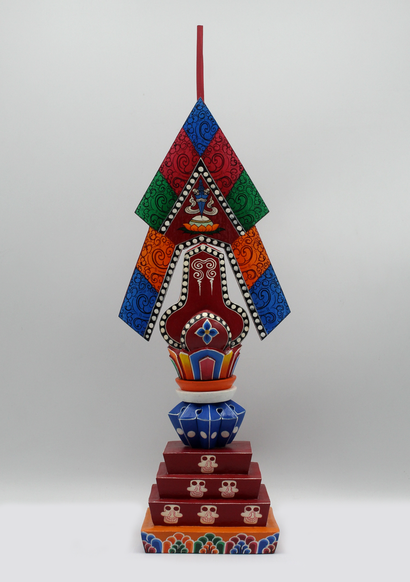 Handpainted Buddhist Ritual Torma Set