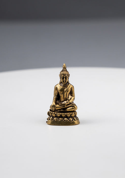Brass Mini Buddhist Deities Statue 1"