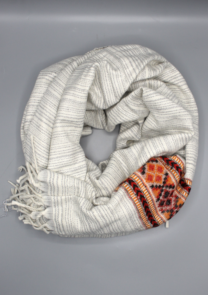 Hand loomed Nazakat Woolen Shawl Nepal
