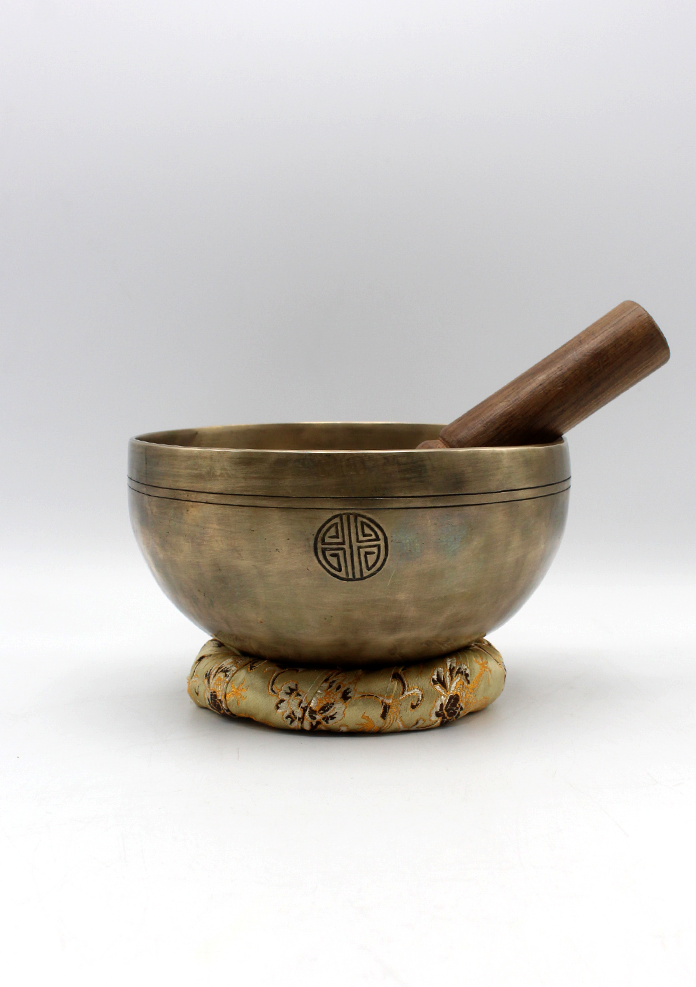 Himalayan Full Moon Healing Singing Bowl SANTA RANTA SAKYA