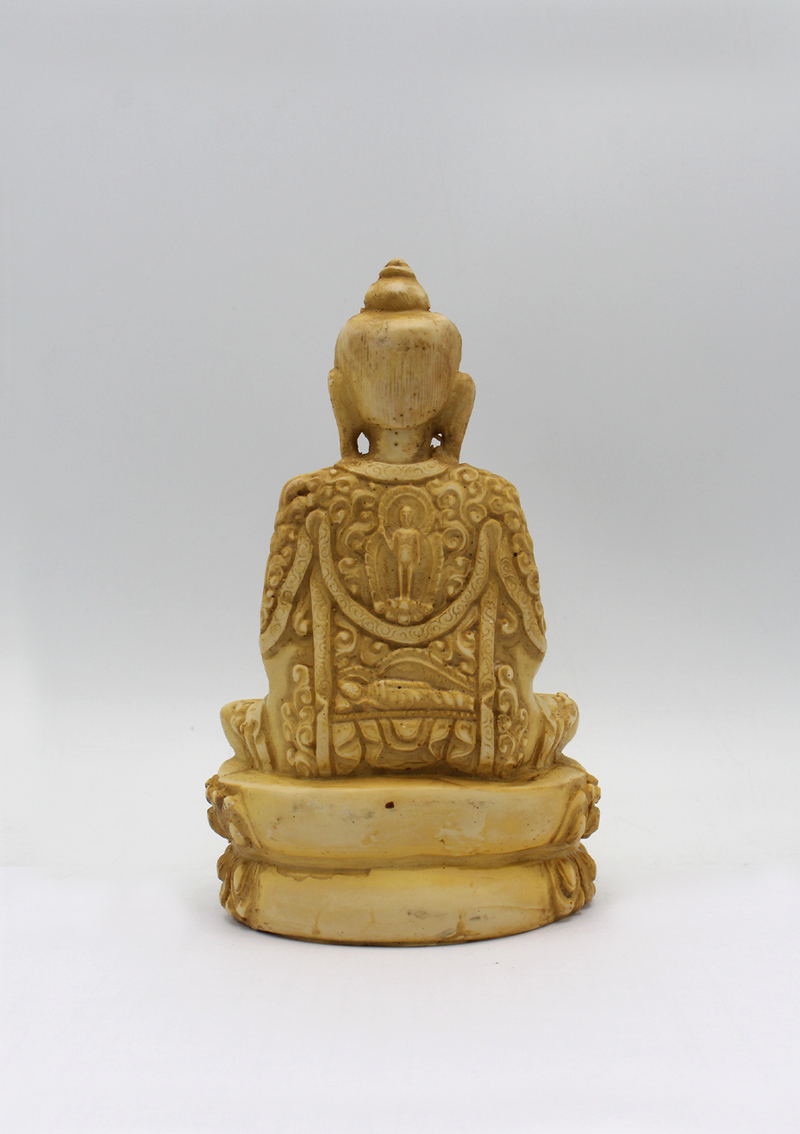 Meditating Buddha Resin Statue
