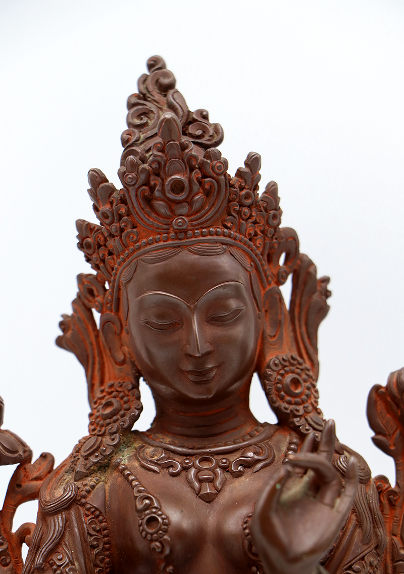 Masterpiece Green Tara Newar Art Statue
