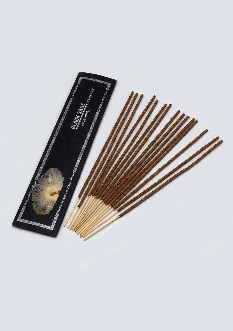 Black Sage Flora Incense Sticks Set of 10