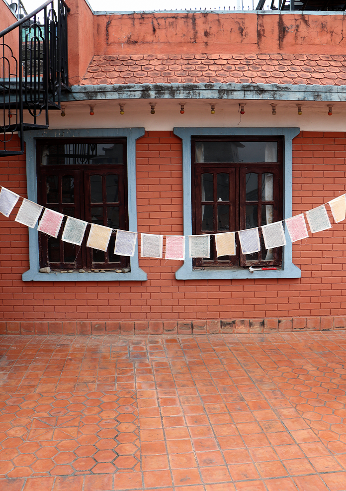 Specially Designed Biodegradable Prayer Flag to mark H.H The 14th Dalai Lama's birthday
