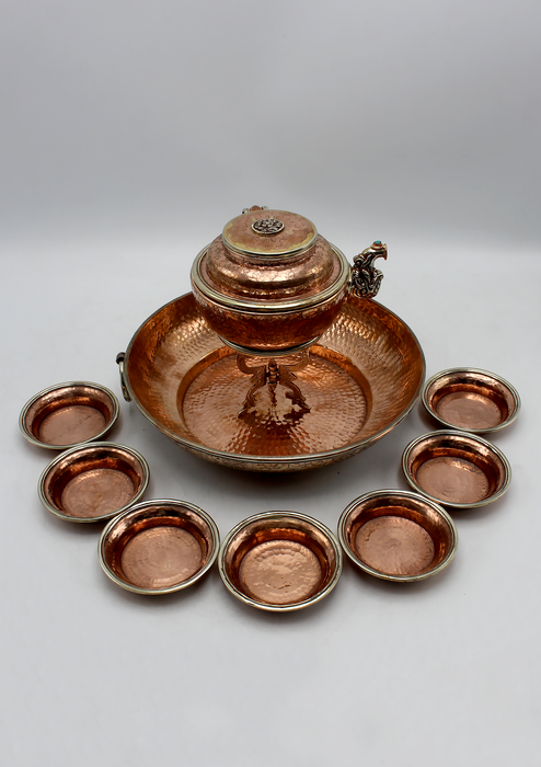 High Quality Jambala Water Offering Copper Set (Chutor)