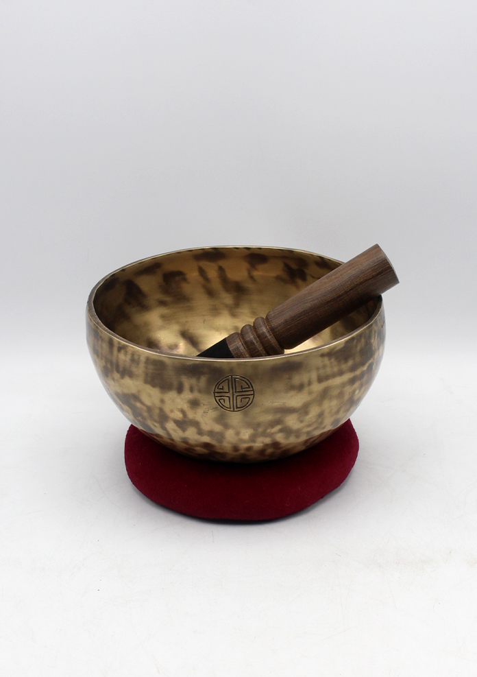 Healing Himalayan Full Moon Singing Bowl 7"