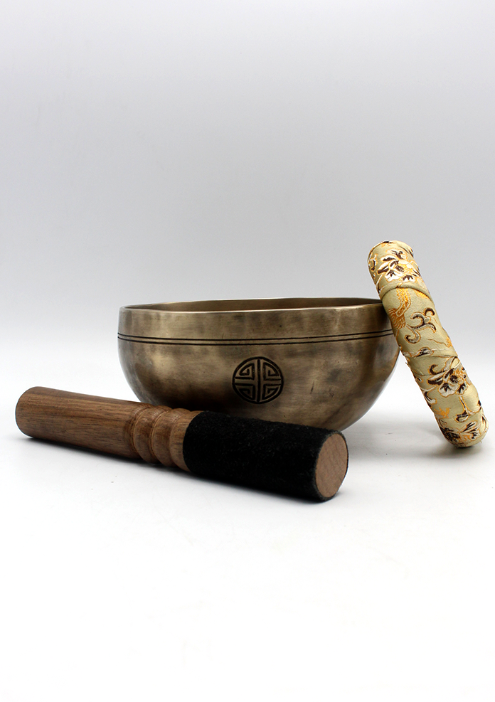 Full Moon Singing Bowl Newa Mantra - Santa Ratna Bowl